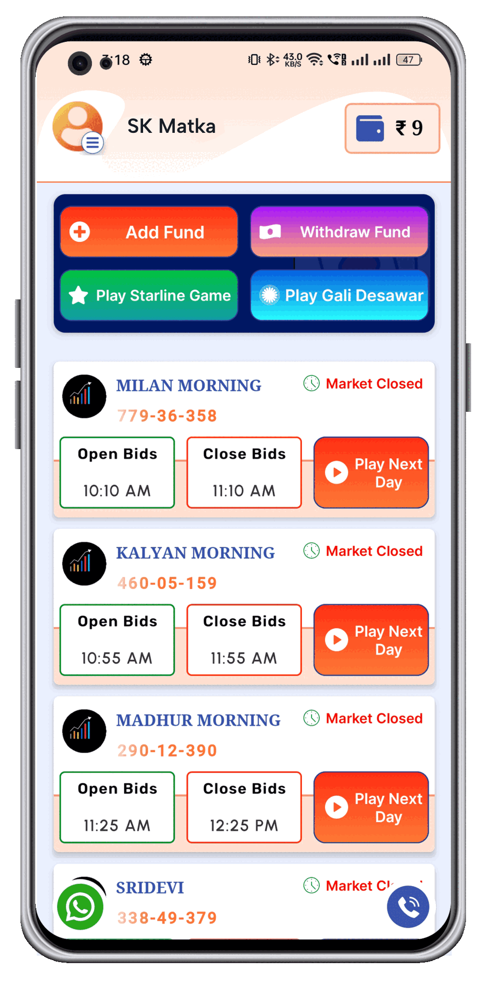 How to install SK Matka for online Game?